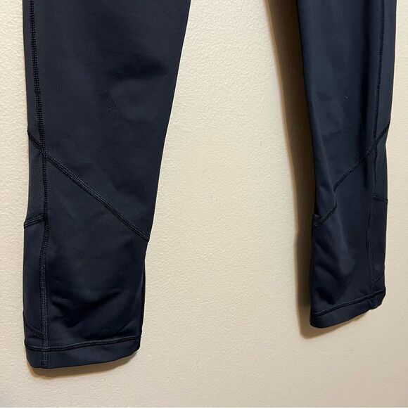 Lululemon Inspire Crop Luxtreme Leggings Run Training Black Pant Size 6 - Picture 6 of 15